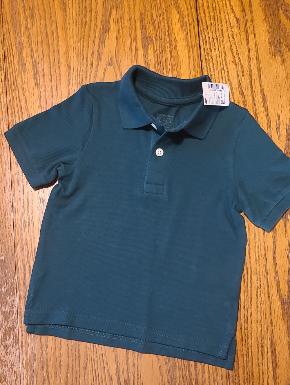 The Children's Place NWT Forest Green Polo Shirt - 2T